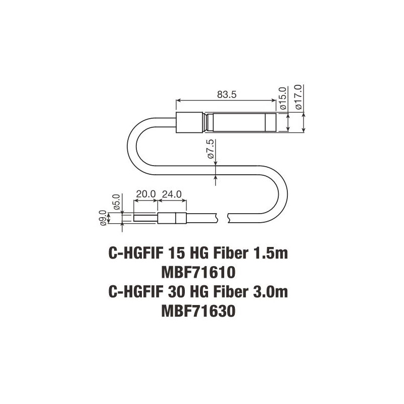 Nikon C-HGFIF15 HG fiber 1,5m