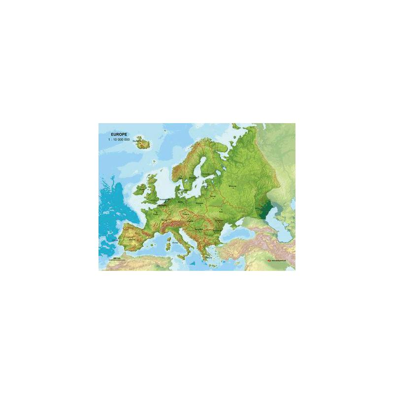 MBM Systems Legítimo mapa 3D da Europa