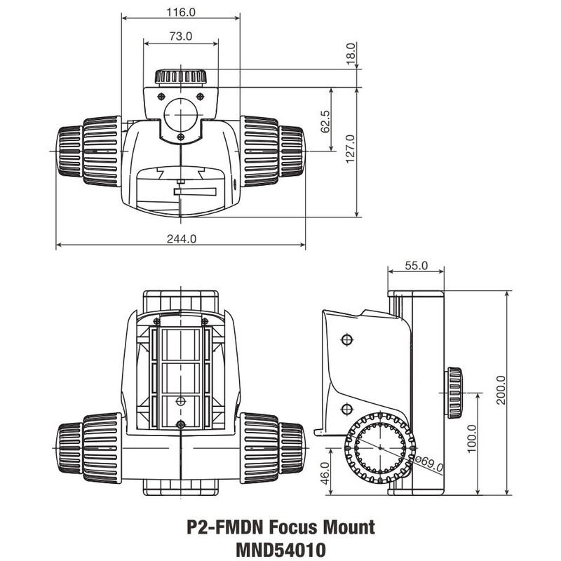 Nikon Suporte da cabeça P2-FMDN P2-FM