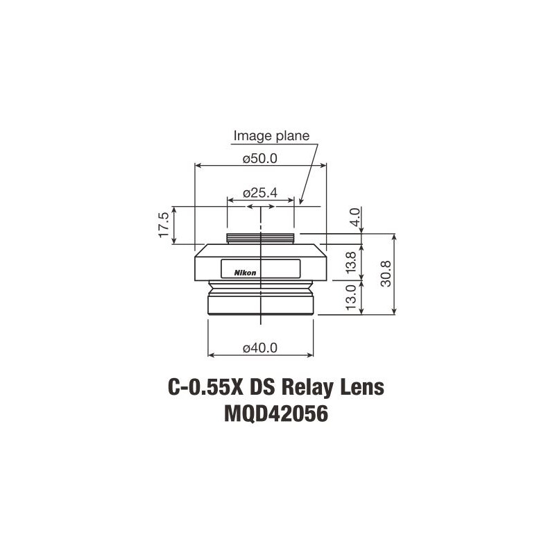 Nikon Adaptador de câmera C-Mount-Adapter 0,55x