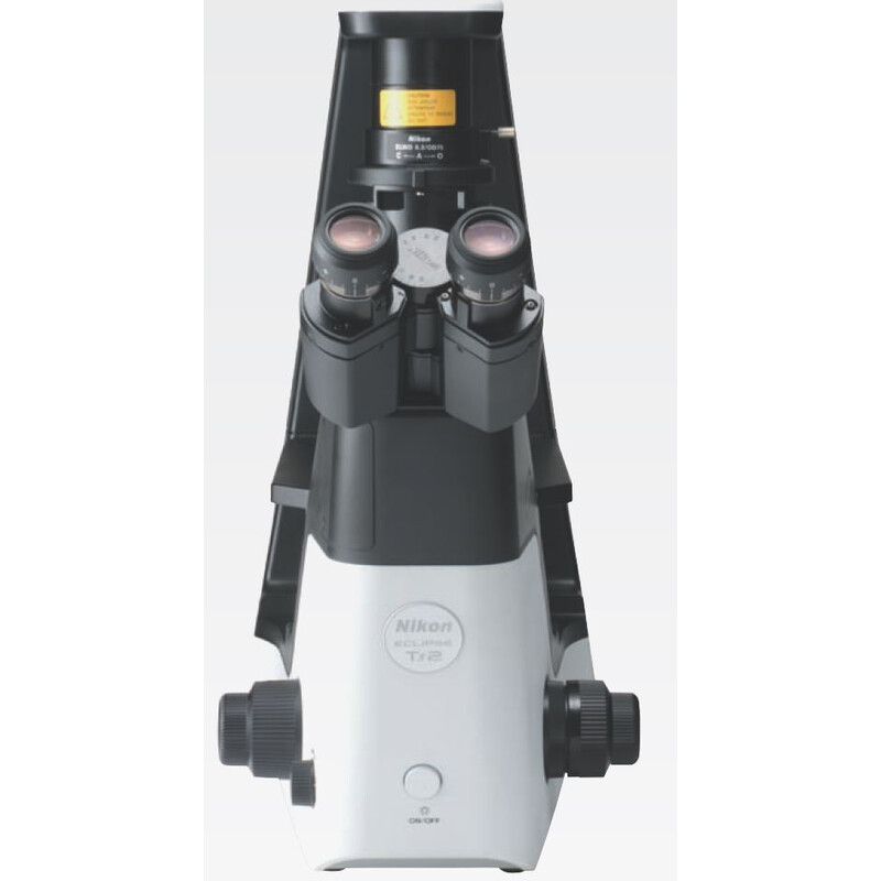 Nikon Microscópio ECLIPSE TS2, invertido, trino, PH, FL, sem objectivas