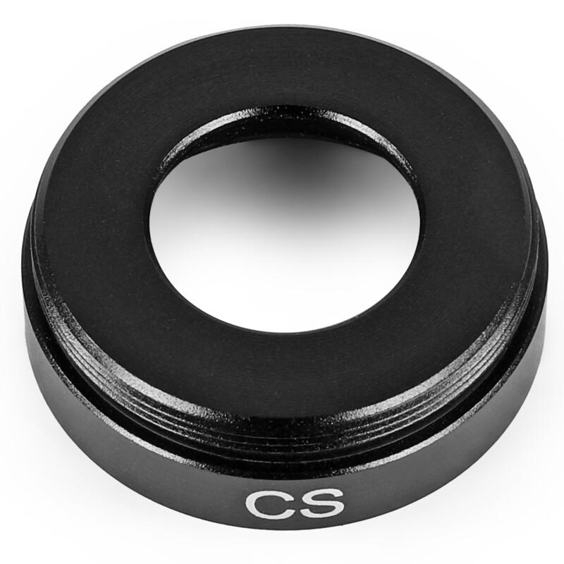 Omegon Adapter Peça frontal de montagem C-Mount com filtro de corte IR
