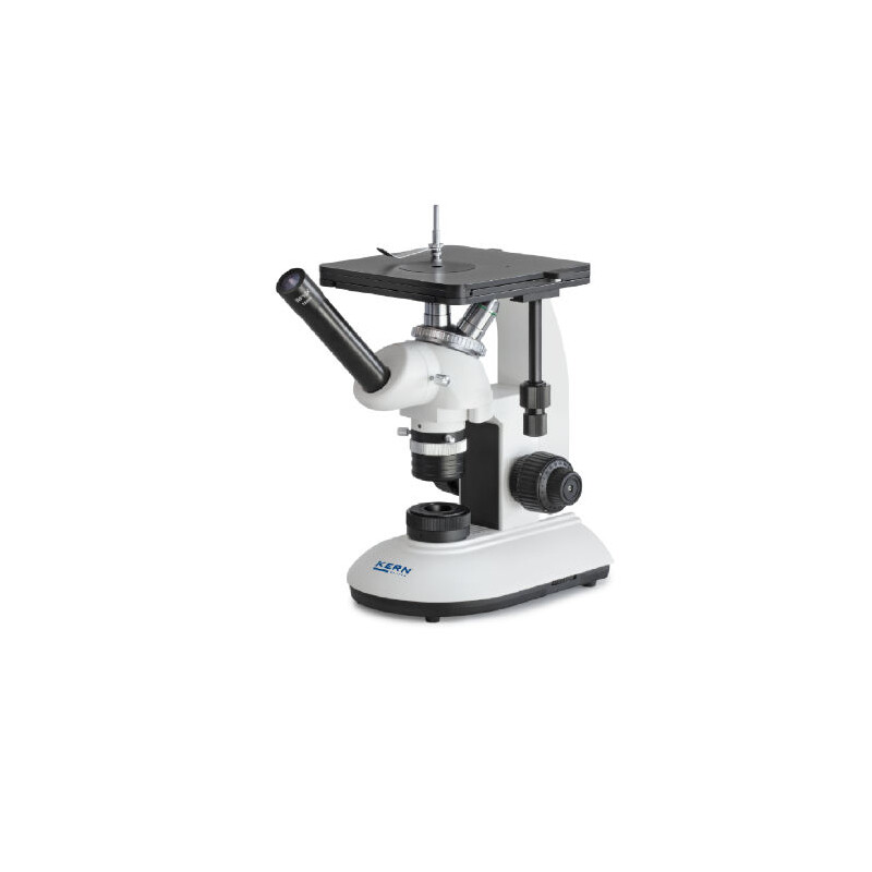 Kern OLE 161, invertido, MET, mono, DIN planchrome, 100x-400x, Luz refletida, LED, 3W