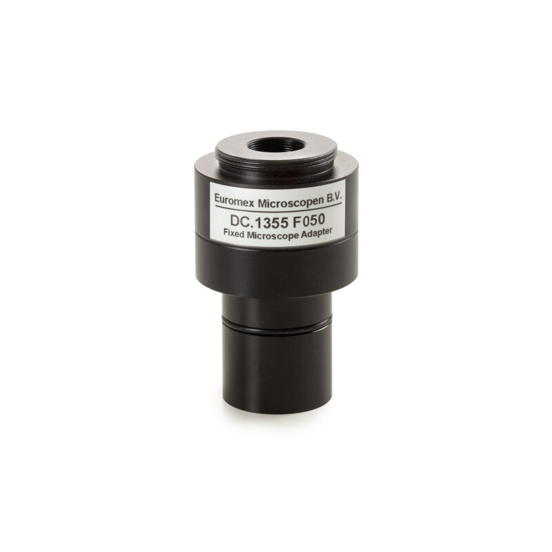 Euromex Adaptador de câmera DC.1355, C-Mount 0,5x, Ø23 mm, curto, 1/2 polegada