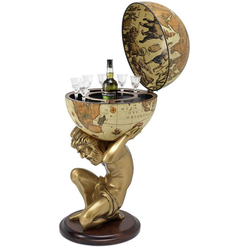 Zoffoli living Globo Bar Atlas Safari 50cm