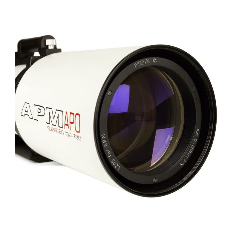 APM Refrator apocromático AP 130/780 LZOS 3.7-ZTA  Riccardi Reducer M63 OTA