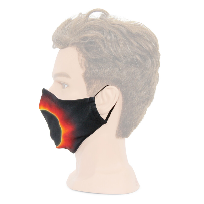 Masketo Máscara facial com a impressão da coroa solar - 5peças