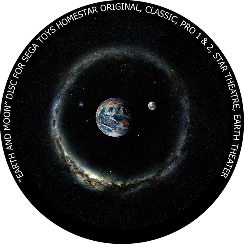 Redmark Deslize para o Planetário Sega Homestar Terra e Lua