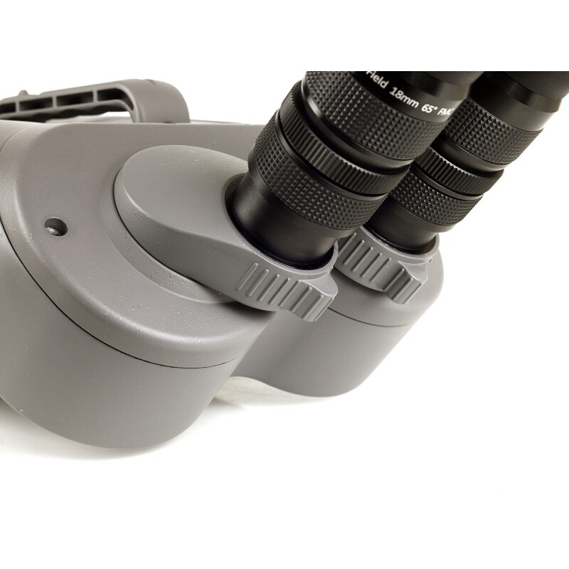 APM Binóculos 37x120 45° SemiApo com conjunto de oculares UF18mm