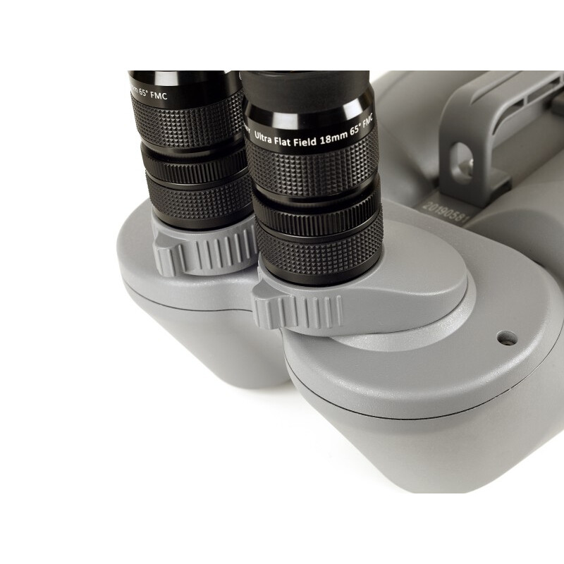 APM Binóculos 37x120 90° SemiApo com conjunto de oculares UFF18mm