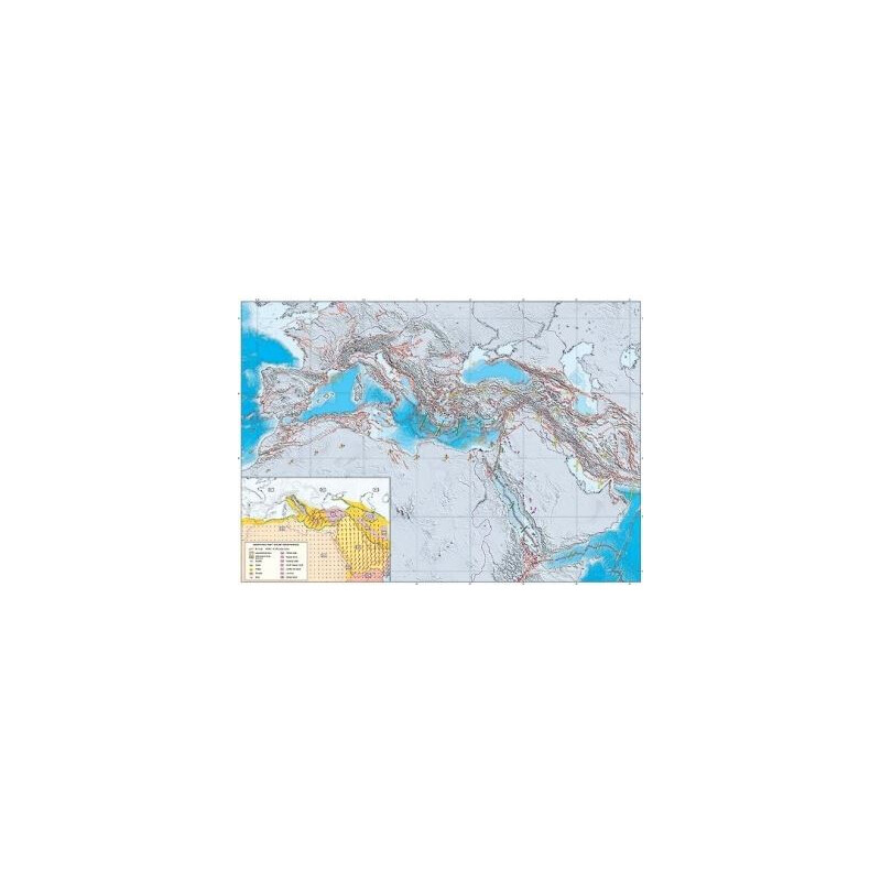 UKGE Mapa geodinâmico do Mediterrâneo