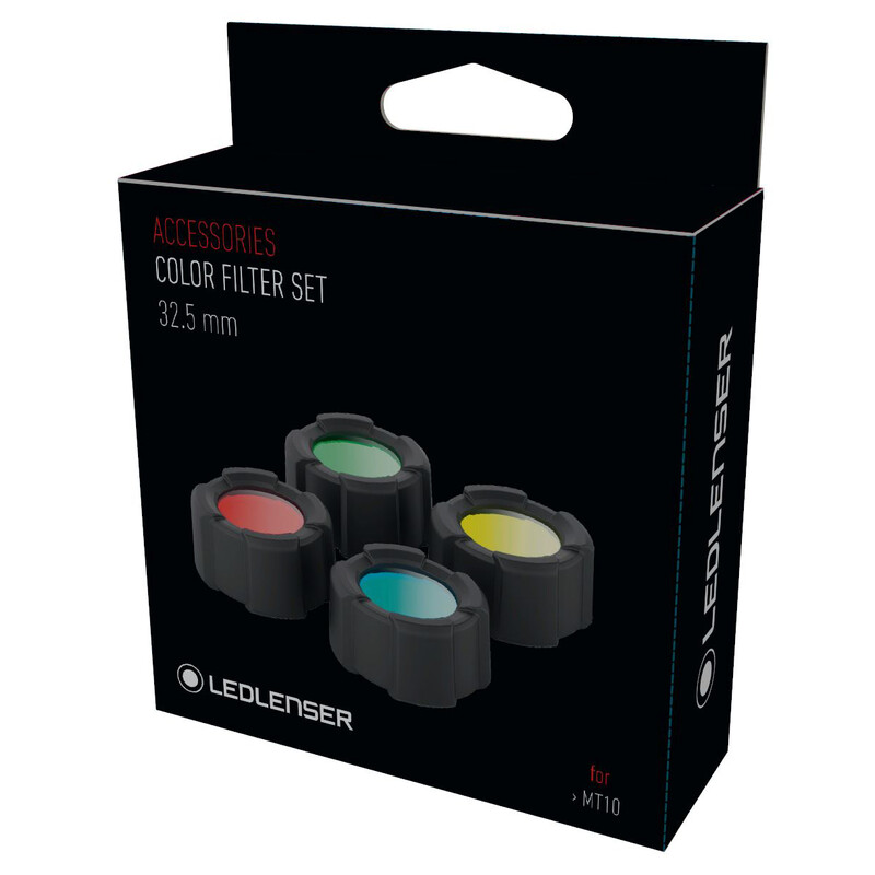 LED LENSER Conjunto de filtros de cor 32,5 mm