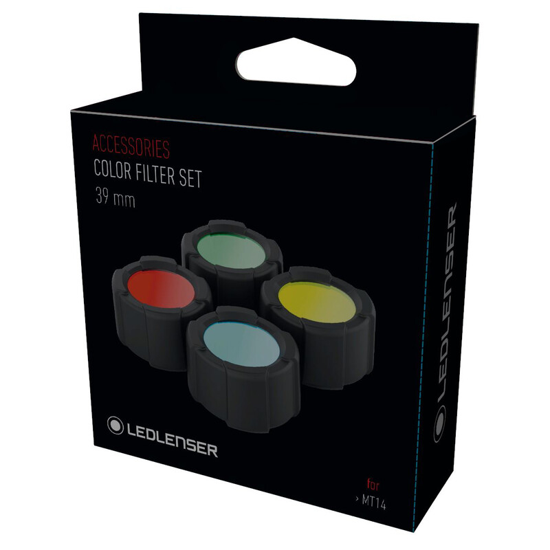 LED LENSER Conjunto de filtros de cor 39 mm