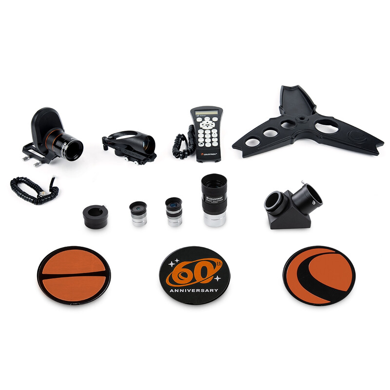 Celestron Telescópio Schmidt-Cassegrain SC 203/2032 EdgeHD NexStar Evo 8 Edição do 60º Aniversário