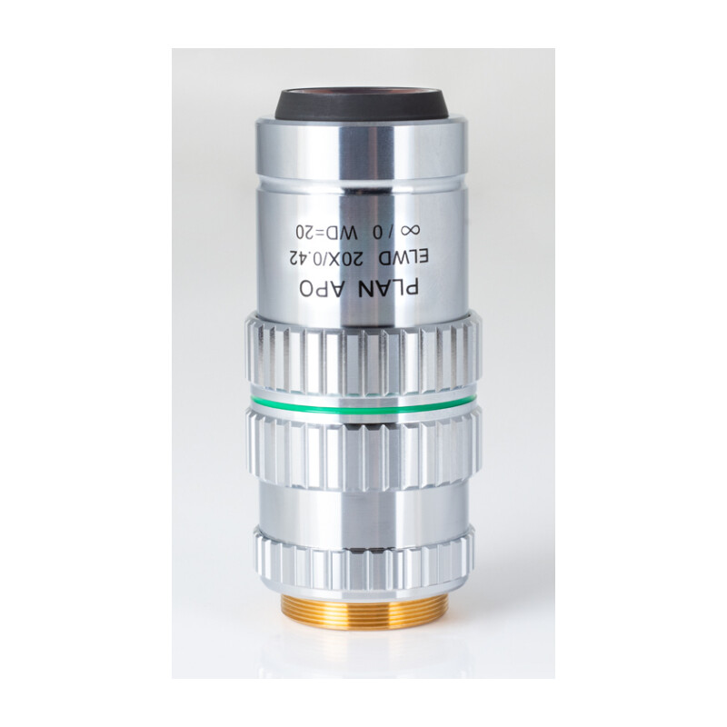 Motic objetivo Plano acromático. objetiva PA ELWD 20X/0.420 (wd 20mm) Correção de parfocalidade