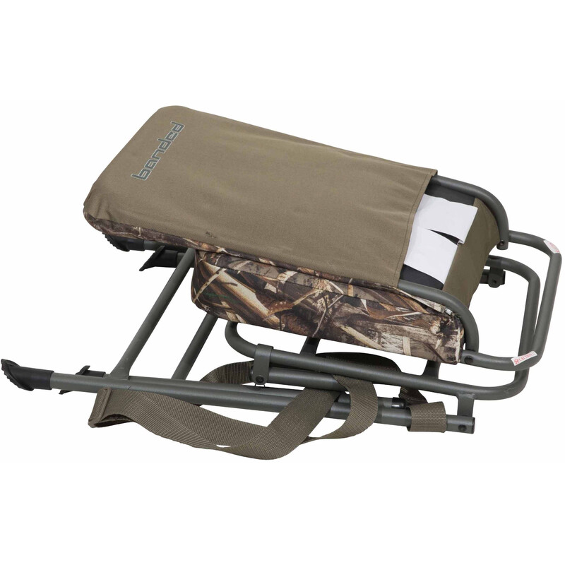 Banded Assento camuflado rotátil