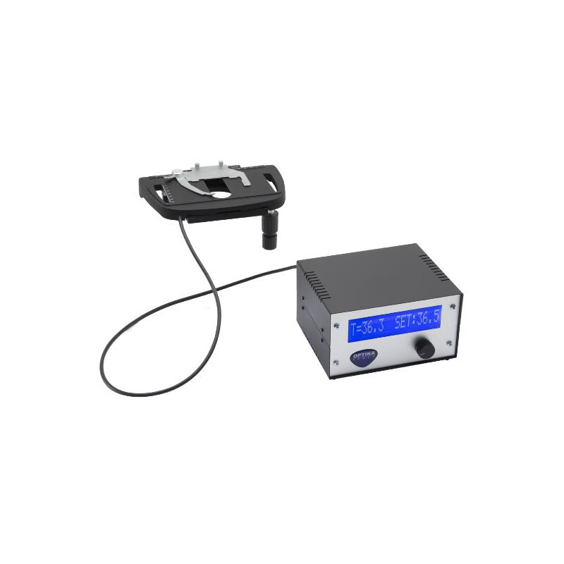 Optika Mesa de aquecimento M-1190H Cremalheira, controlo de temperatura