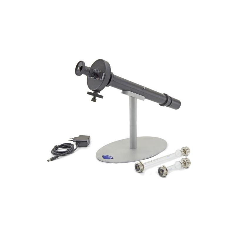 Optika Polarímetro de disco de bancada POL-X, LED, 4x, tubo 100mm + 200mm