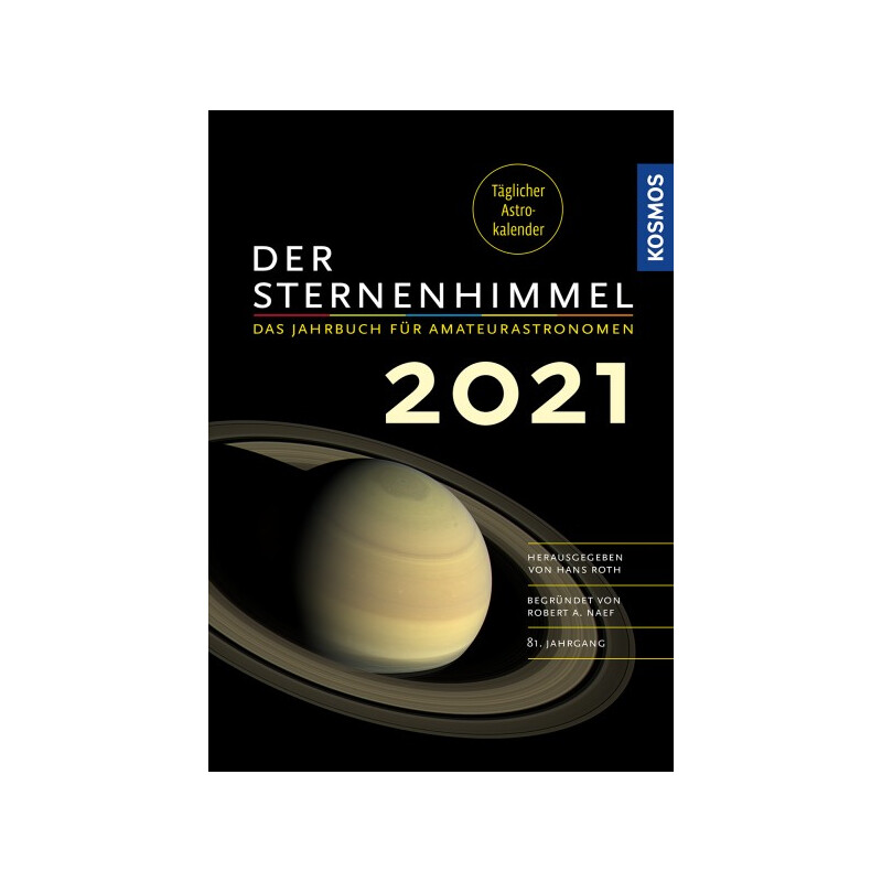 Kosmos Verlag Almanaque O Céu estrelado 2021