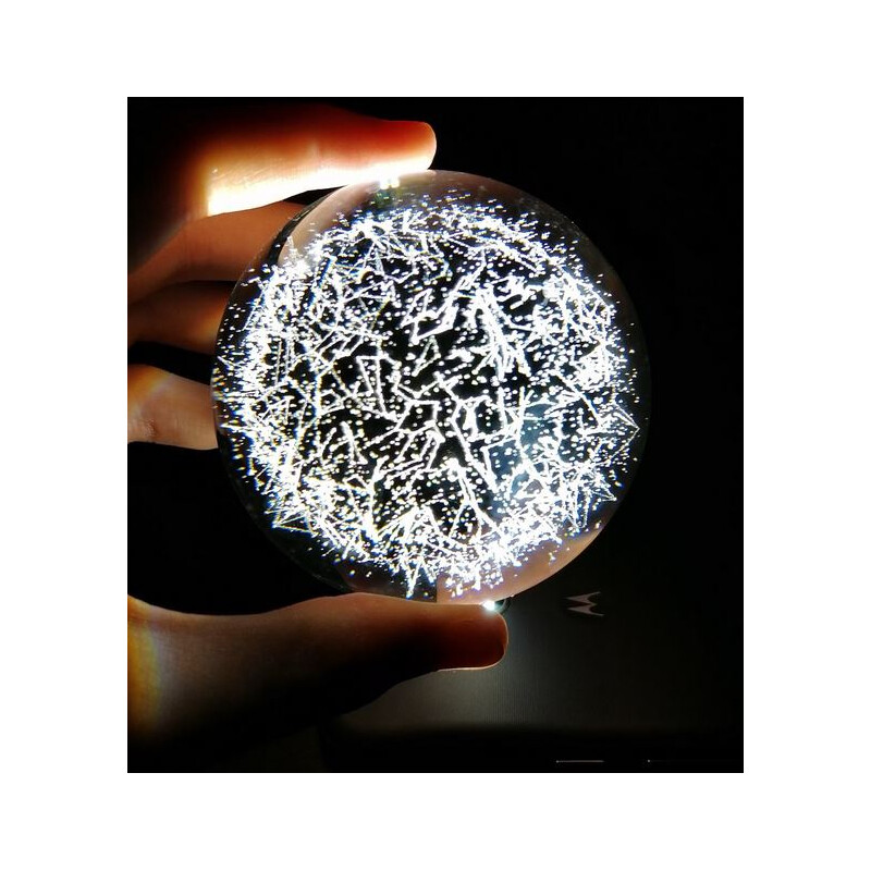 CinkS labs As constelações numa esfera de vidro 3D