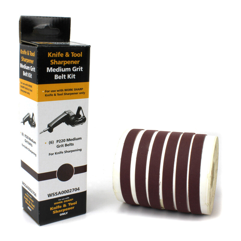 Work Sharp Conjunto de cintas de afiar 220