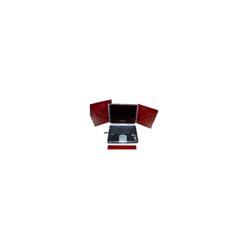 TS Optics Perspex vermelho para monitor 360x270mm