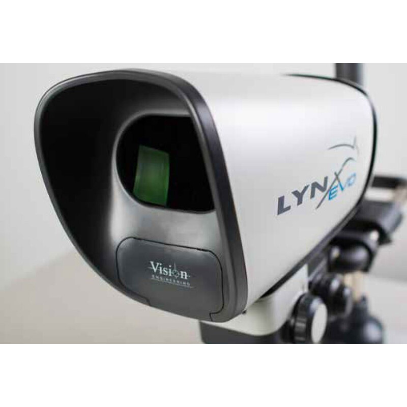 Vision Engineering Microscópio estéreo zoom LynxEVO, EVO504, Cabeça, Estrutura de ampliação, Tripé de coluna, Ótica rotativa, Ampliação de 1:10, 6-60x