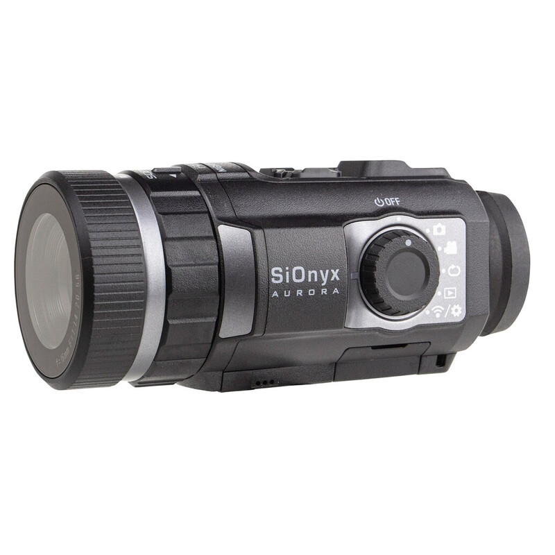 Sionyx Aurora Black inclui estojo rígido, cartão de memória de 32 GB, segunda bateria, correia de transporte