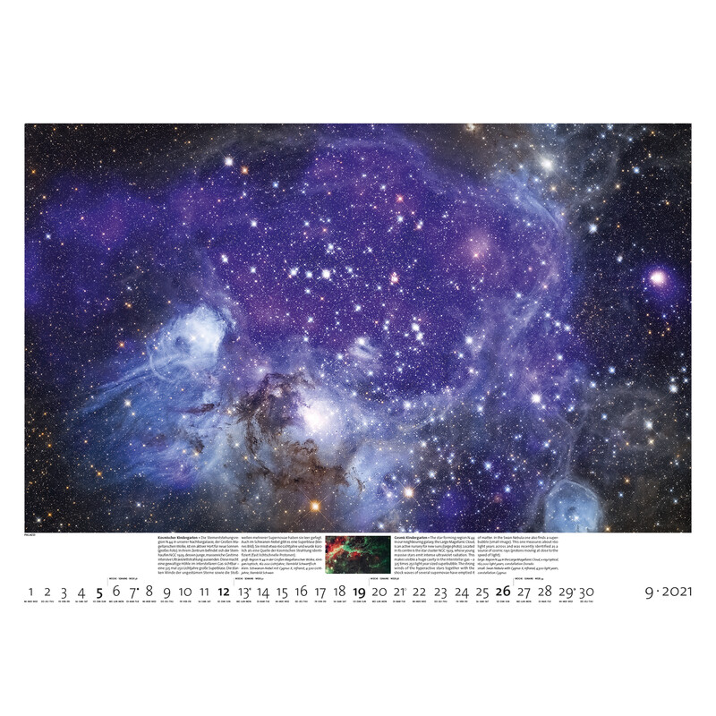Palazzi Verlag Calendário Sternzeit 2021