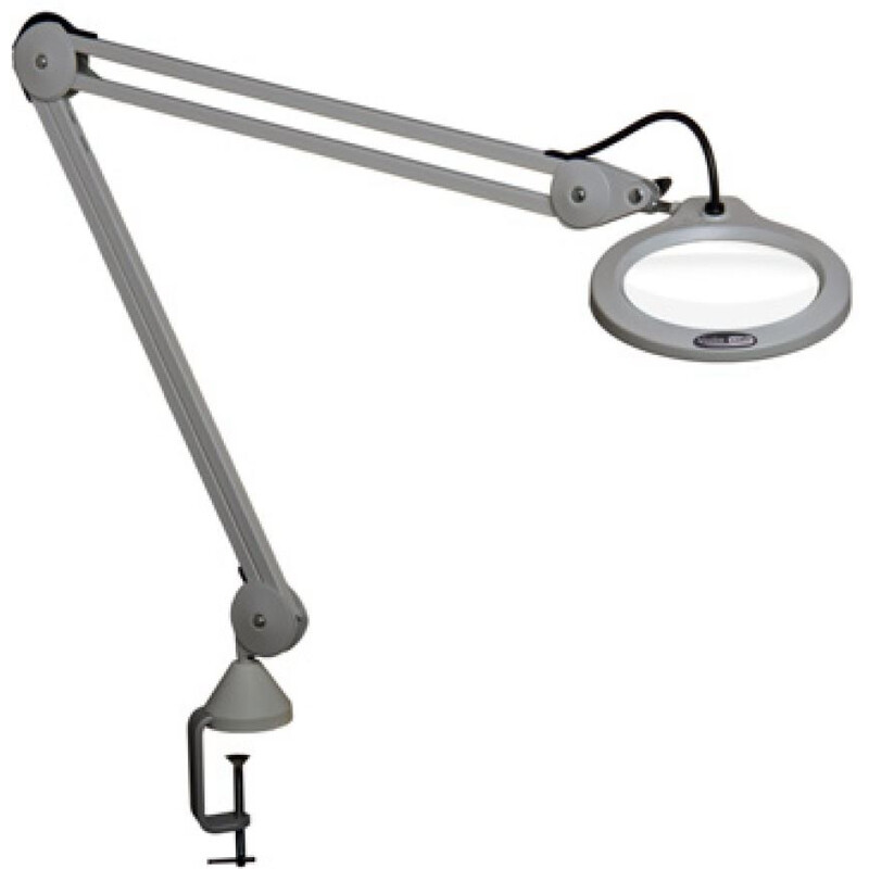 Vision Engineering Lupa VisionLUXO LFM LED, cinzento claro, 5 dioptrias