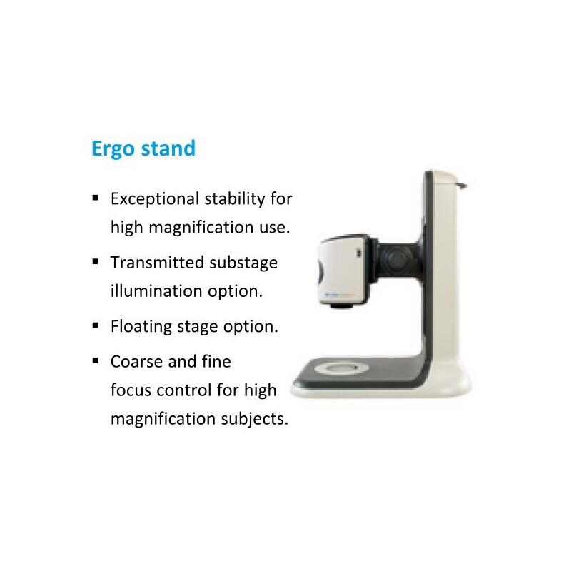 Vision Engineering Microscópio EVO Cam II, ECO2503, 360°/34°, ergo, LED light, HDMI, USB3, 24" Full HD