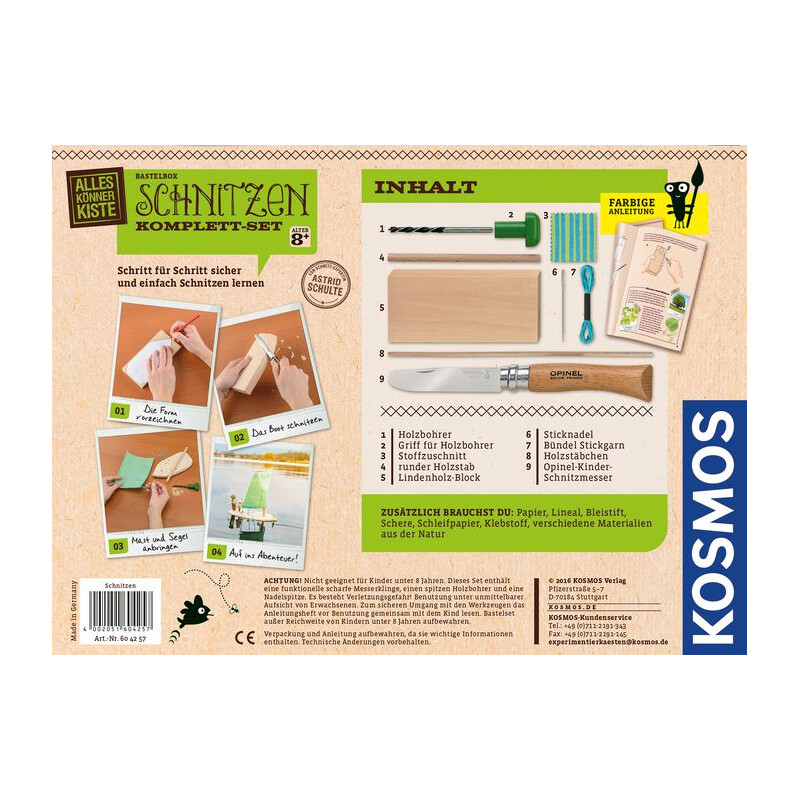 Kosmos Verlag Conjunto completo para esculpir