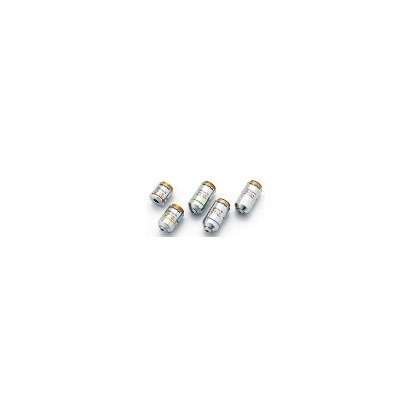 Evident Olympus objetivo MPLN5X-1-7, M Plan, Achro, Luz trasmitida/incidente, 5x/0.10, wd 20.0mm