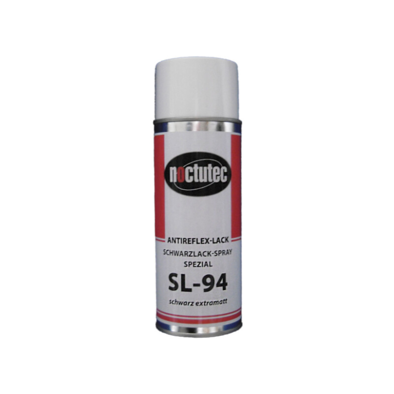 noctutec Lata de spray de 400ml de tinta antireflexo SL-94 preto extra mate
