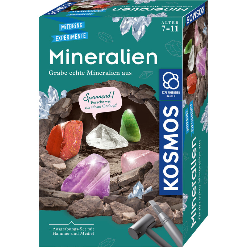 Kosmos Verlag Mineralien Ausgrabungs-Set