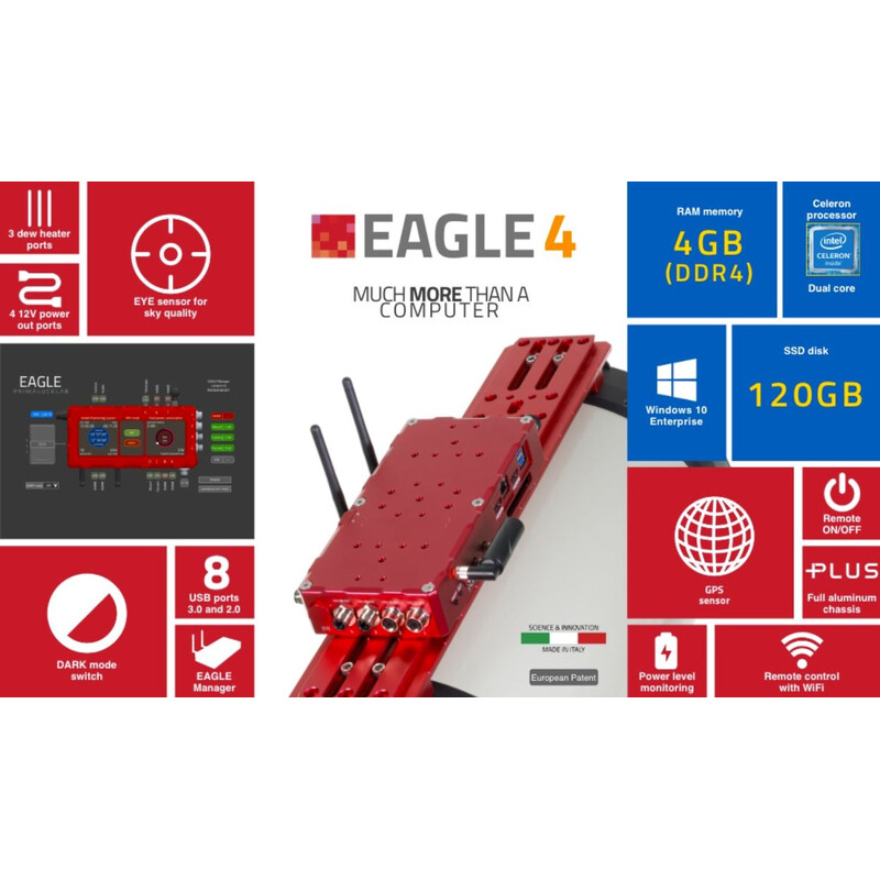 PrimaLuceLab <p>Comando para astrofotografia EAGLE4
