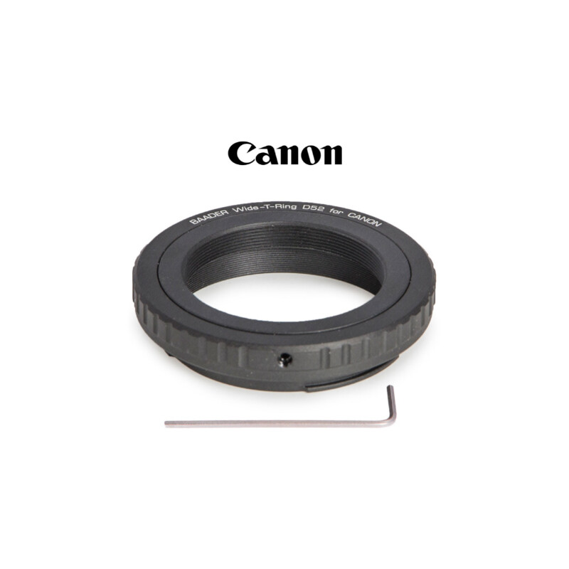 Baader T2/Canon EOS & S52 Wide-T