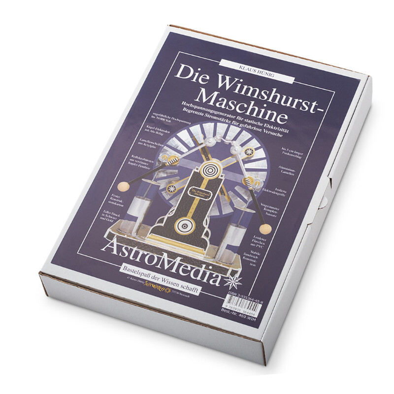 AstroMedia Kit sortimento Die Wimshurst-Maschine