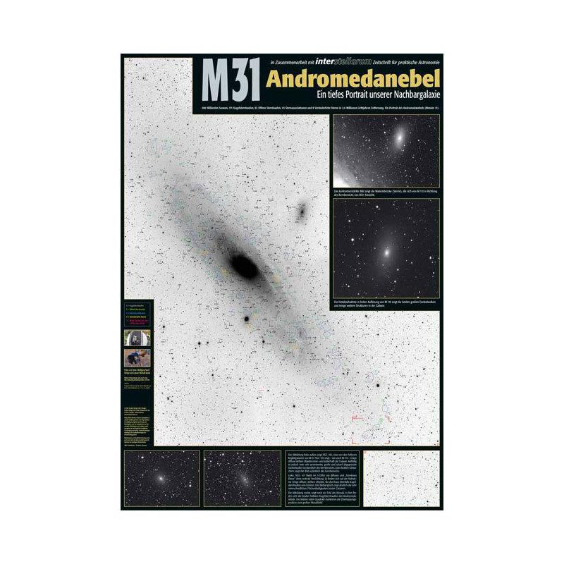 Oculum Verlag Poster M31 - Galáxia de Andromeda