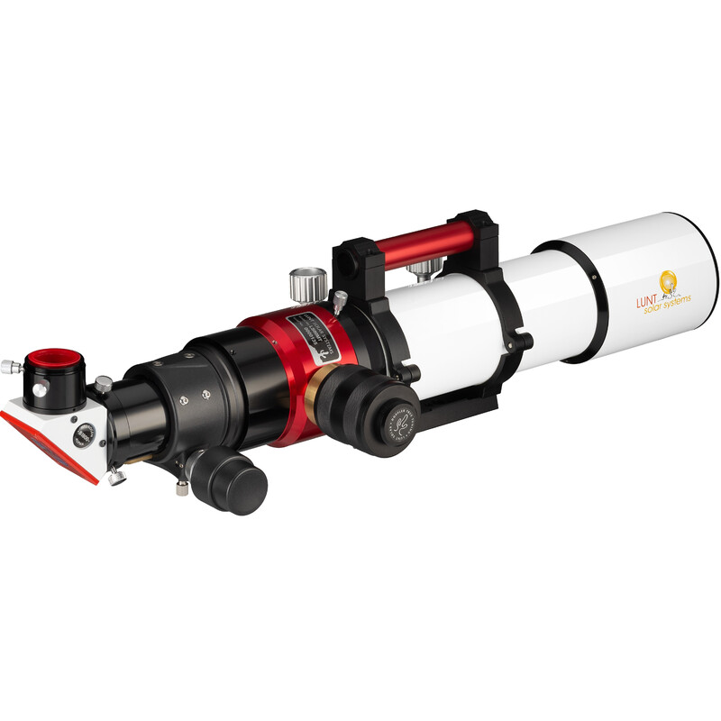 Lunt Solar Systems Telescópio solar ST 80/560 LS80MT Ha B1800 PT R&P Allround OTA