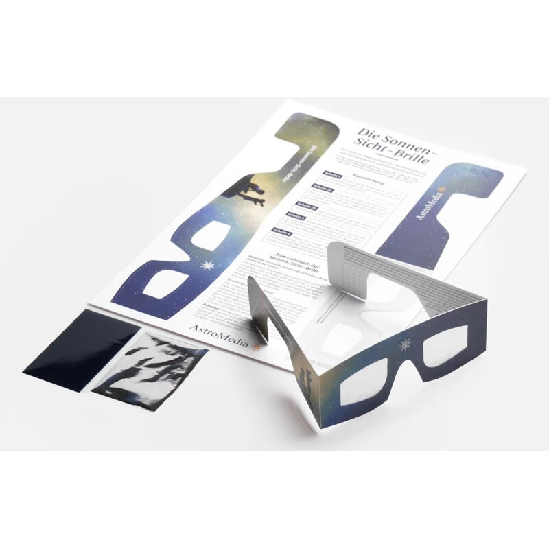 AstroMedia Kit sortimento O óculos de observar o Sol
