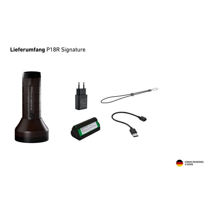 LED LENSER Lanterna Assinatura P18R