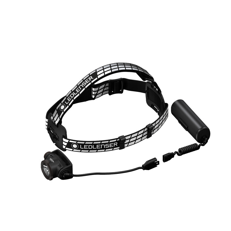 LED LENSER Lanterna para cabeça Assinatura H7R