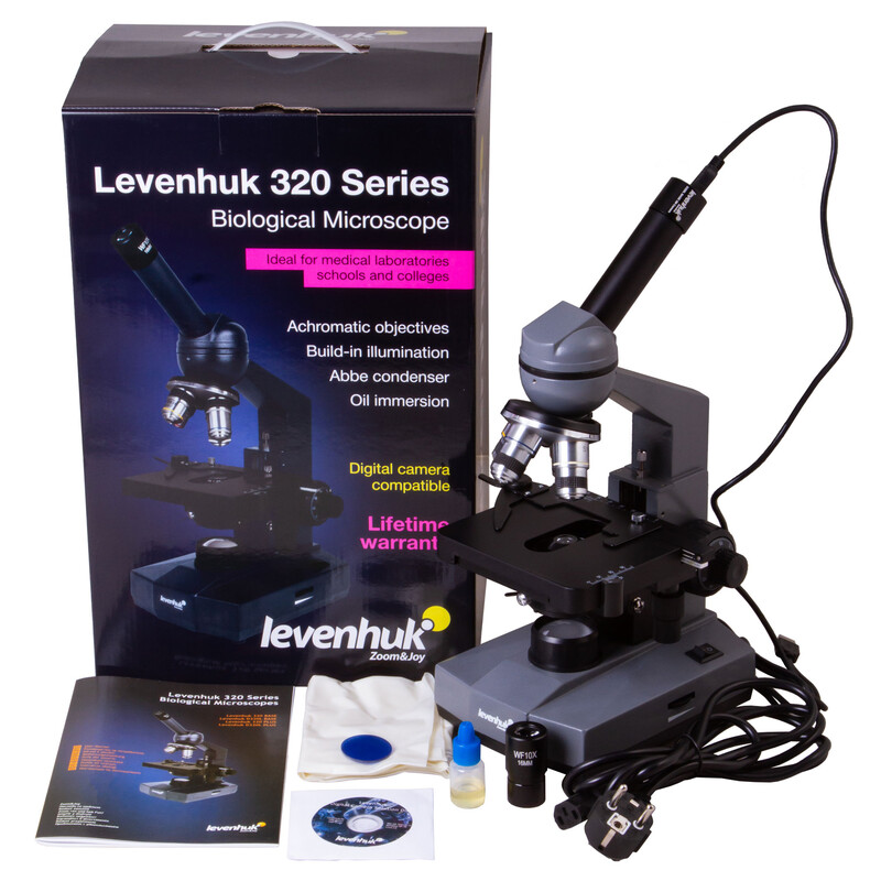 Levenhuk Microscópio D320L BASE 3M