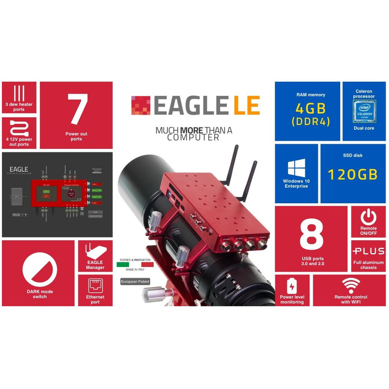 PrimaLuceLab <p>Comando para astrofotografia EAGLE4 LE