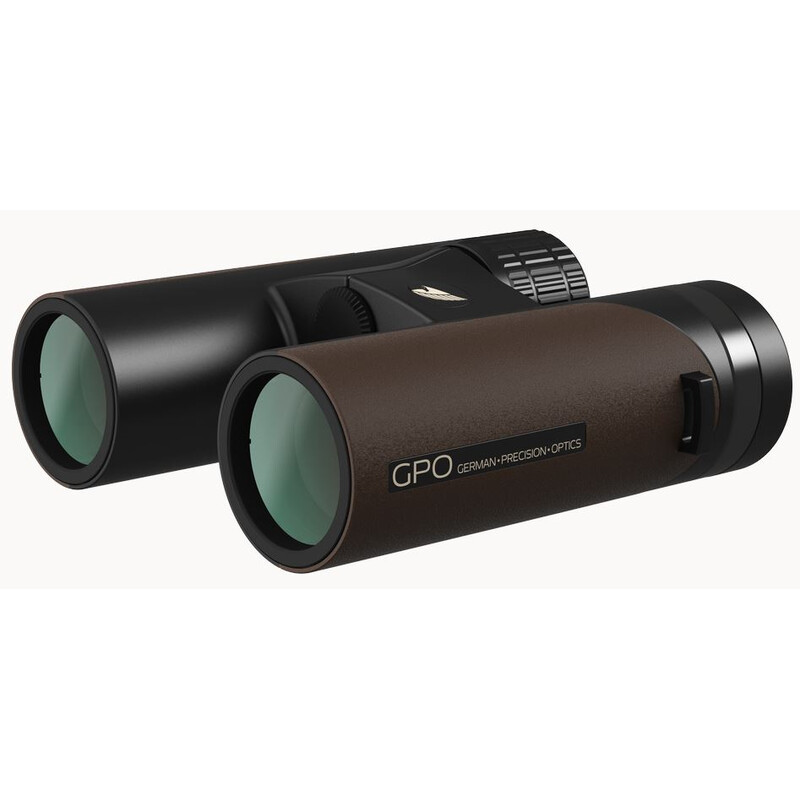 GPO Binóculo Passion ED 8x32 preto/castanho