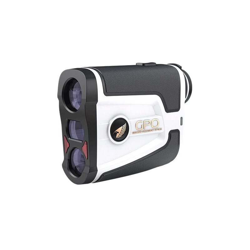 GPO Medidor de distância Telémetro laser para golfe Flagmaster 1800 branco