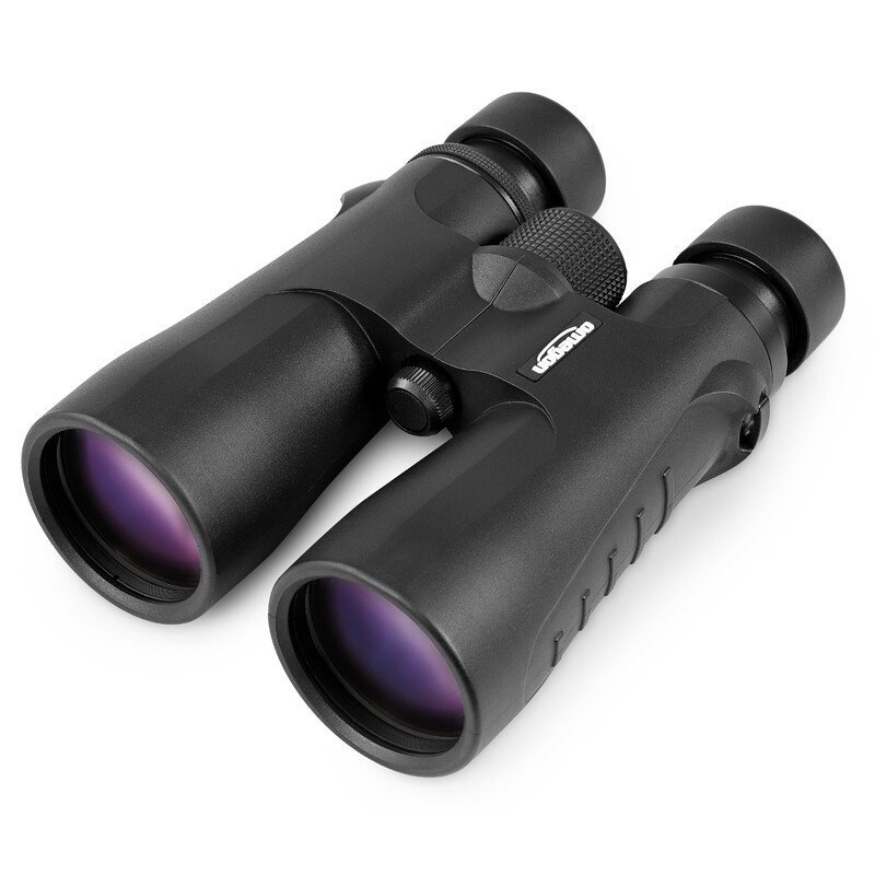 Omegon Binóculos Blackstar 2.0 10x50 + 2 filtros solares