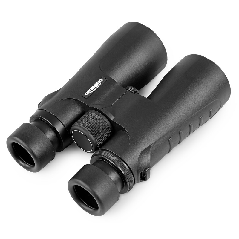 Omegon Binóculos Blackstar 2.0 10x50 + 2 filtros solares