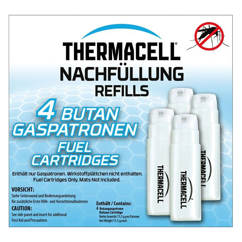 Thermacell Cartuchos de gás butano
